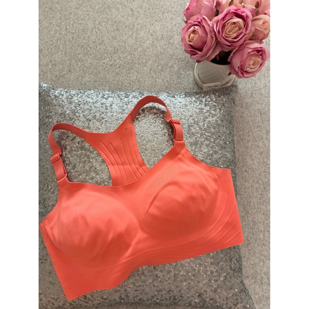 All In Motion Orange sports bra S